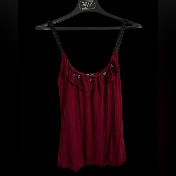 Dark Red Camisole - Picture 1 of 3